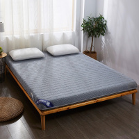 唛乐斯Mallas天然乳胶加厚单边床垫正面针织布底面3D透气网眼面料可折叠床垫子榻榻米床垫