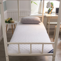 吉岳Giyou纯色加厚6CM磨毛面料绗缝学生宿舍床垫床褥地铺垫榻榻米垫子