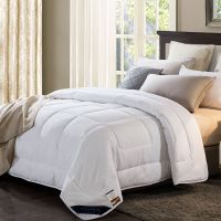 吉岳Giyou保暖羊毛被 澳洲进口碳化脱脂保暖羊毛填充加厚保暖磨毛面料绗缝工艺羊毛被子被芯