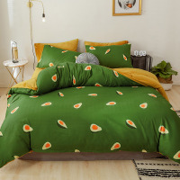 唛乐斯Mallas轻奢风A版纯棉B版加厚保暖牛奶绒被套优质羽丝绒整张填充被芯组合装可拆洗开分拆被套被芯