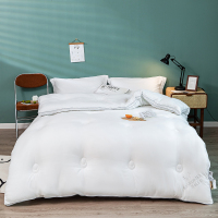 唛乐斯Mallas澳洲进口羊毛绒保暖被芯精选羊毛绒保暖绗缝填充滚边设计立体被芯