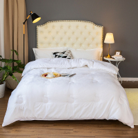 吉岳Giyou60织贡缎全棉保暖羊绒被 精选澳洲进口羊绒填充精美绗缝滚边工艺保暖裤子