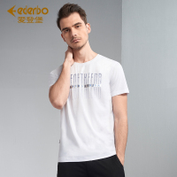 Edenbo/爱登堡男装夏季短袖T恤男圆领体恤男上衣服打底衫T恤男