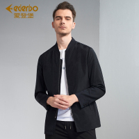 Edenbo/爱登堡男装春季新款夹克男中年时尚休闲服男上衣外套男