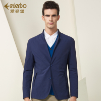 爱登堡男装夹克男士修身英伦休闲上衣服2017春季新款薄款潮男外套