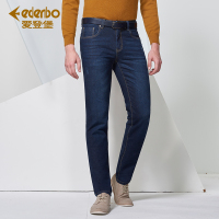 爱登堡男装新款牛仔裤男青年时尚修身男士牛仔长裤休闲裤男