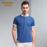 Edenbo/爱登堡2018春夏新款商务休闲Polo衫男青年短袖T恤衫男上衣