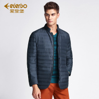 Edenbo/爱登堡男装秋冬新款时尚保暖羽绒服男中青年轻薄羽绒服男