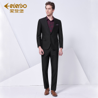 Edenbo/爱登堡男装新款男士商务休闲西服套装男婚礼西服结婚礼服