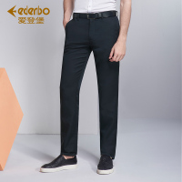 Edenbo/爱登堡男装夏季新款休闲裤男青年时尚修身直筒休闲长裤男