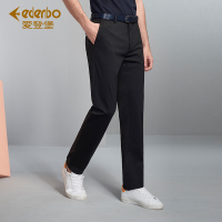 Edenbo/爱登堡男装夏季新款时尚休闲裤男青年修身直筒薄款裤子男