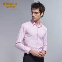Edenbo/爱登堡男装秋季新款衬衫男青年时尚修身商务休闲婚礼衬衣