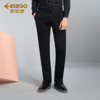 Edenbo/爱登堡男装休闲裤男夏季新款时尚修身直筒弹力休闲长裤男