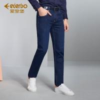 Edenbo/爱登堡男装夏季新款牛仔裤时尚休闲修身薄款弹力长裤子男