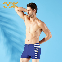 OOK男士立体裁剪柔软亲肤平角泳裤
