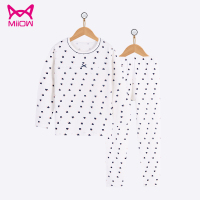 猫人童装秋衣秋裤套装宝宝男童女童春秋保暖长袖棉睡衣儿童内衣