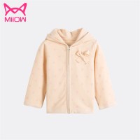 猫人童装女童卫衣开衫2018新款女宝宝韩版上衣潮儿童洋气外套春秋