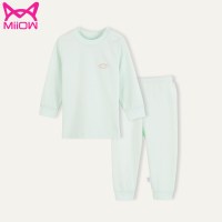 猫人宝宝内衣套装男童女童秋衣秋裤春秋纯棉婴儿衣服保暖儿童睡衣