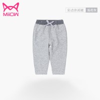 猫人2018新款男童裤子春秋宝宝打底裤保暖加厚儿童韩版休闲长裤潮