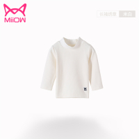 猫人高领打底衫（长袖绣章）