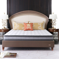 喜临门床垫21cm 进口天然乳胶独立袋装弹簧床垫 护脊椰棕软硬两用 卧室家具 亚丁