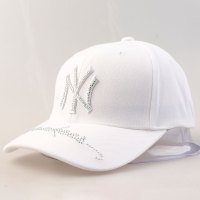 MLB棒球帽NY可调节网眼帽子男女帽情侣韩版棒球帽子