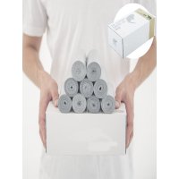 汇丰信佳象袋 9卷银色加厚垃圾袋厨房卫生间家用塑料袋中大号