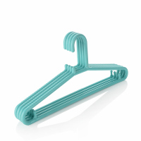 汇丰信佳 冬季加粗肩部防滑 塑料衣架晾晒大衣厚重外套46.5cm