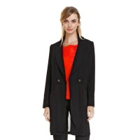 奥伦提(ORITICK) 时尚百搭长袖中长款外套