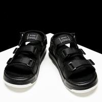 法国品牌芭步仕(Burbupps)男士凉鞋2018新款软底防滑运动韩版厚底拖鞋男夏时尚外穿青春潮流