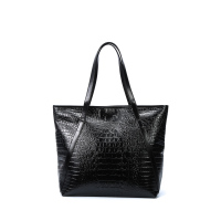 古思奇女士新款欧美时尚女包鳄鱼纹大包托特包手提包单肩包斜挎包