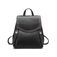 双肩包女新款韩版时尚真皮头层牛皮容量背包女包包