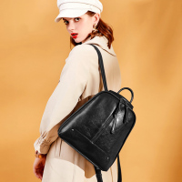 GSQ古思奇新款简约时尚包包休闲女包书包女双肩背包女