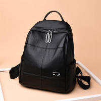 双肩包2020年新款双肩背包软皮绣线小贝壳包韩版时尚休闲包NG1524