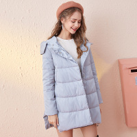 依尚街区韩版学生白鸭绒保暖外套女2019冬新款宽松显瘦羽绒服潮