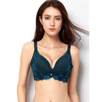 聚拢 内衣 挺胸收副乳胸罩模杯文胸