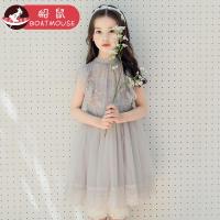 船鼠儿童连衣裙宝宝夏裙蕾丝韩版洋气裙子公主裙女童夏装