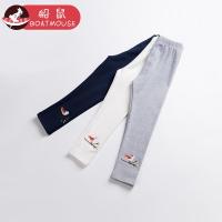 boatmouse船鼠女童打底裤春秋 外穿弹力韩版卡通儿童裤子女宝宝长裤
