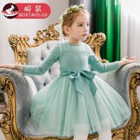 boatmouse船鼠女宝宝公主裙蓬蓬裙纱裙 儿童裙子韩版童装女童连衣裙