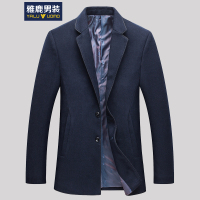 雅鹿男装西服男春秋装新款韩版修身单西商务休闲中年小西服男士外套