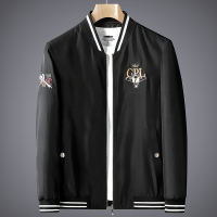 雅鹿男装秋季新品时尚休闲夹克YLJ6802