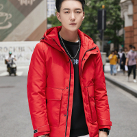 雅鹿男装男士休闲保暖羽绒服YLQX20659