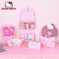 HELLOKITTY旅行收纳袋套装便携行李整理袋 钻石图档旅行收纳五件套