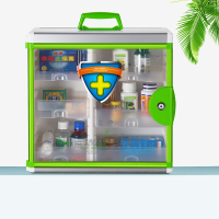 金隆兴（Glosen）家用医药箱大中小号手提医疗箱企业壁挂式带锁出诊箱多层急救箱药品装分收纳