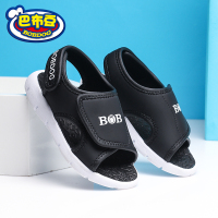 巴布豆小童凉鞋 儿童夏季凉鞋男童女童舒适透气防滑耐磨凉鞋2018夏季新款宝宝凉鞋