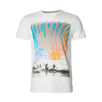 Lee男装 夏季休闲圆领印花短袖T恤 L249582LQK14