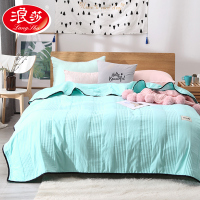 【浪莎家纺】轻柔水洗棉空调被夏被盖毯