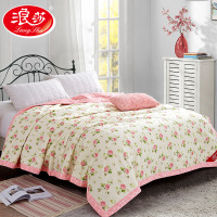 【浪莎家纺】里外全棉可水洗空调被棉花夏被 200*230cm