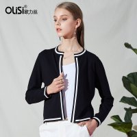 欧力丝薄款开衫小香风防晒小披肩女夏2018短款百搭针织衫短外套女