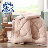 梦洁宝贝彩棉针织棉花二合一被芯被子儿童学生宿舍棉被四季被